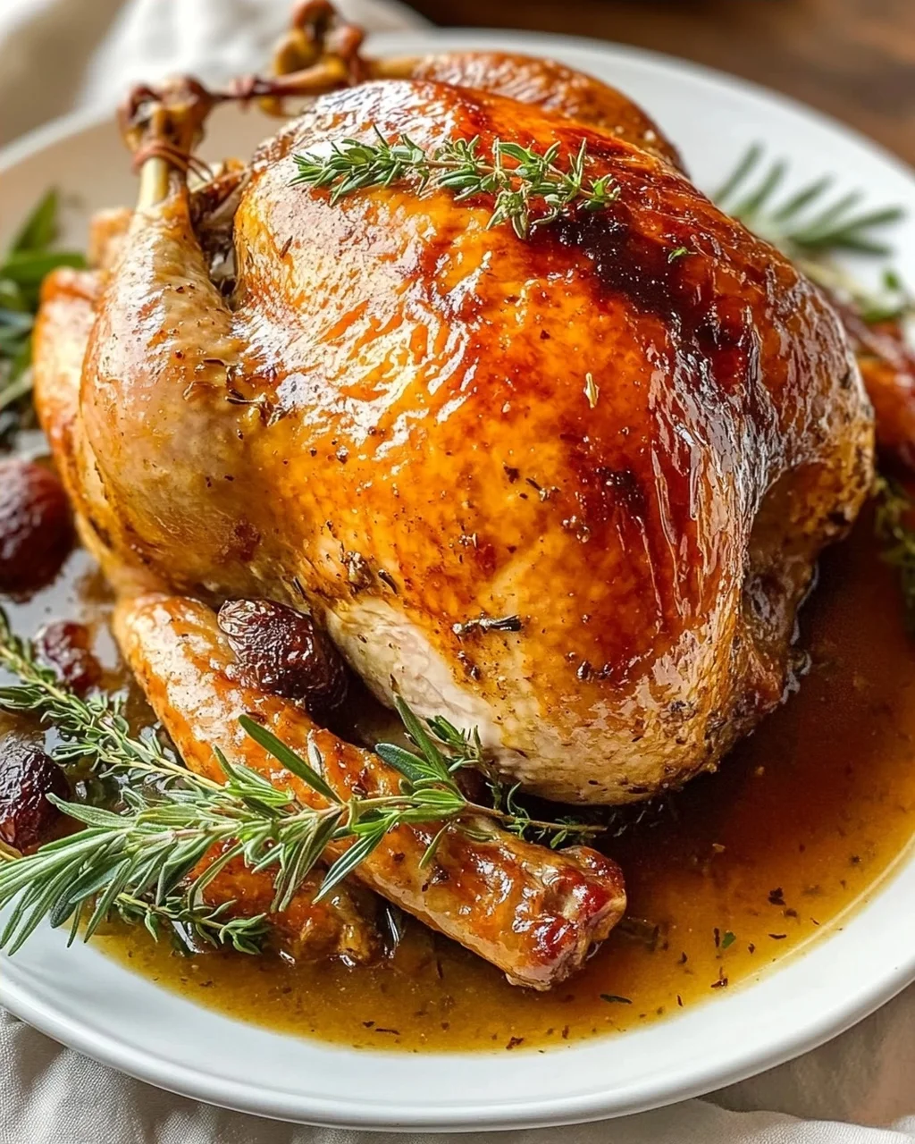 Saftiger Roast Turkey mit köstlicher Bratensauce