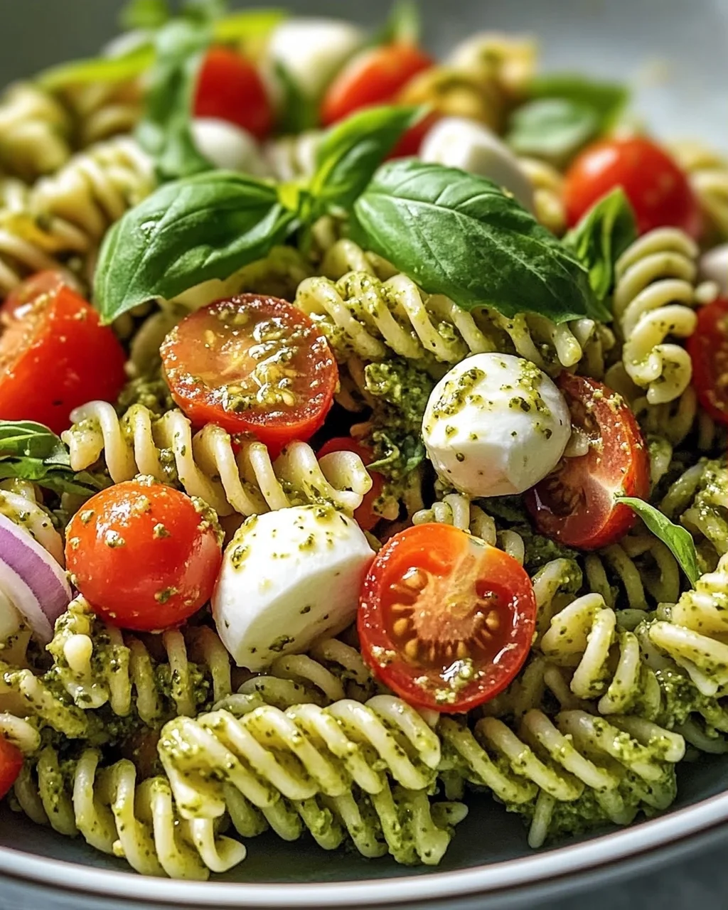Sommerlicher Pesto Pasta Salat: Schnell & Frisch!