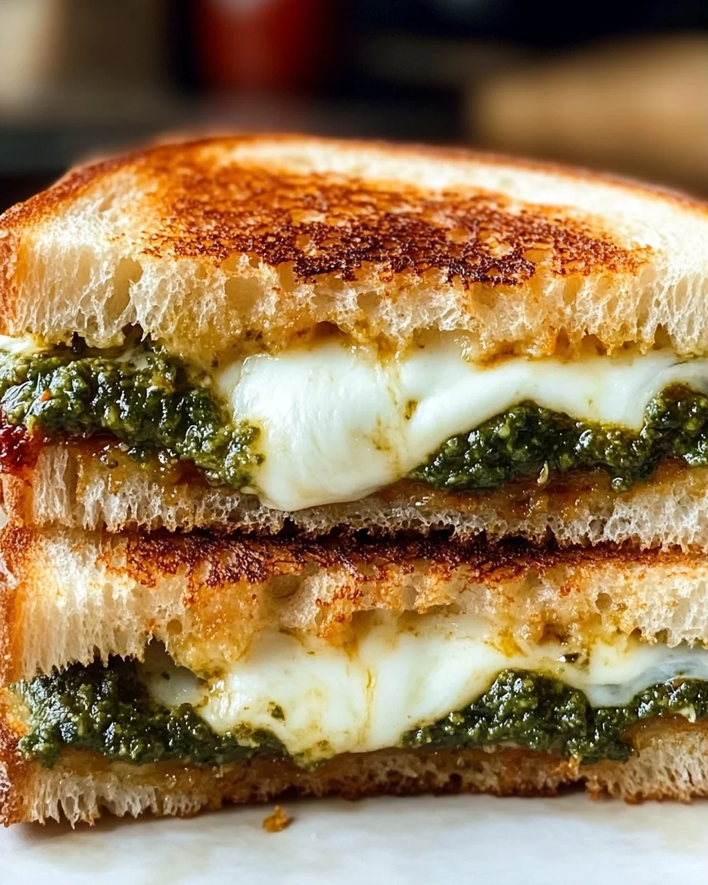 Sonnengetrocknete Tomaten Pesto Grilled Cheese