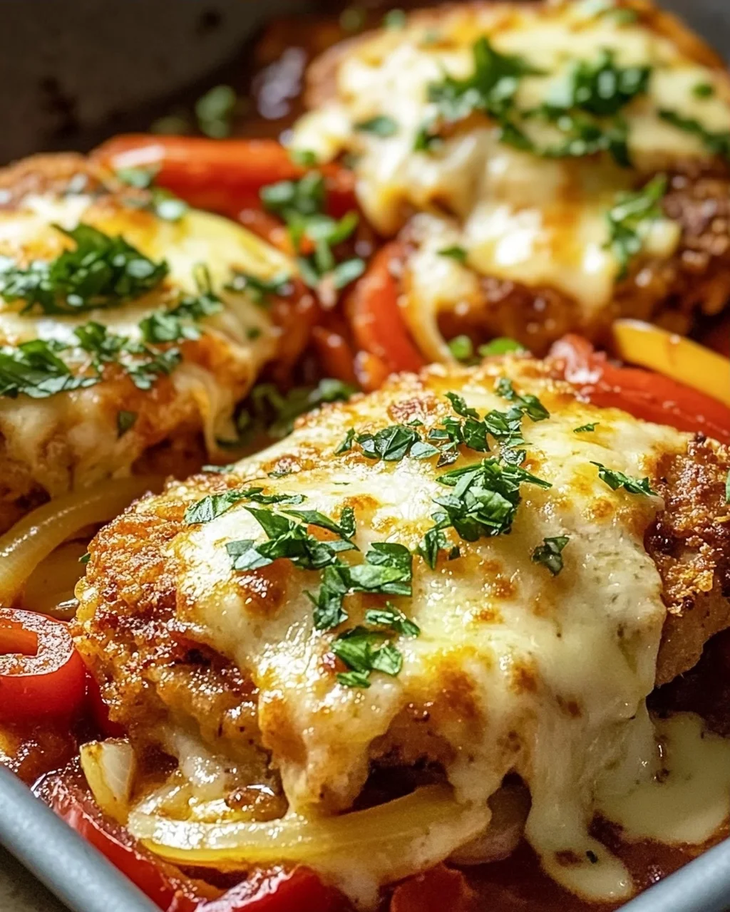 Überbackene Partyschnitzel aus dem Ofen – Ein Genuss!