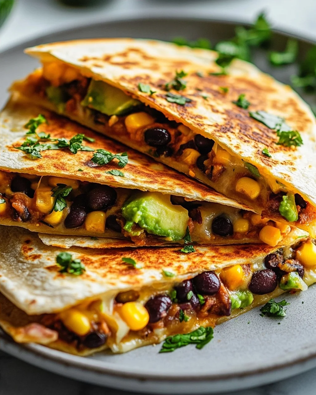 Vegane Quesadillas mit Bohnen & Avocado – Schnell & lecker!