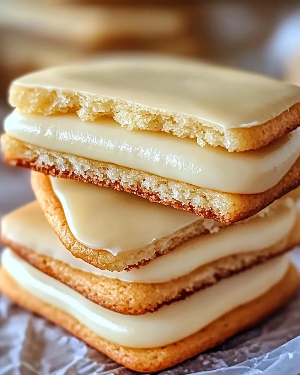 Weißer Geliebter: Japanische Sandwichkekse selber machen