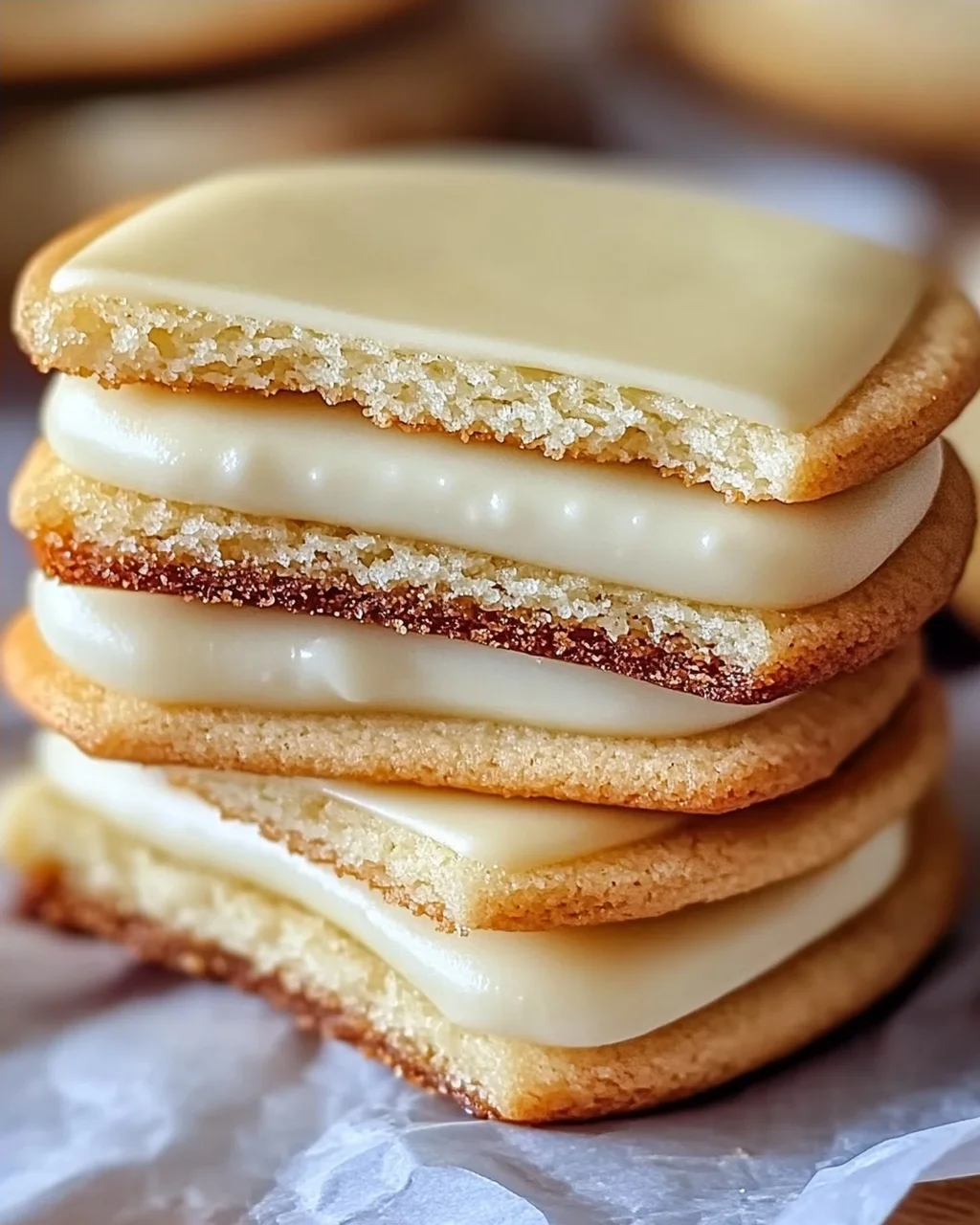 Weißer Geliebter: Japanische Sandwichkekse selber machen