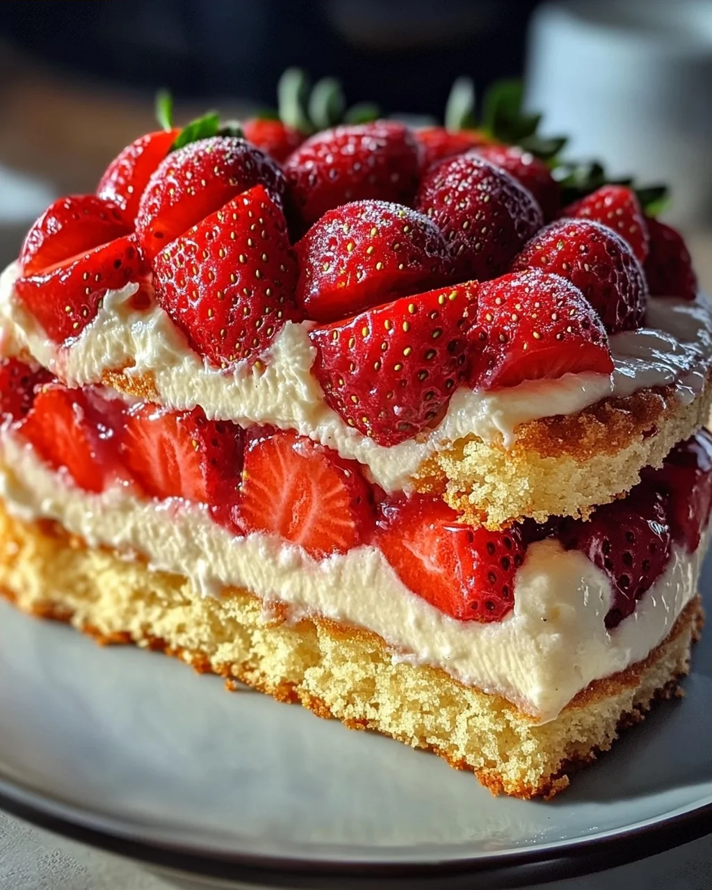 Weltbesten Erdbeerkuchen Rezept