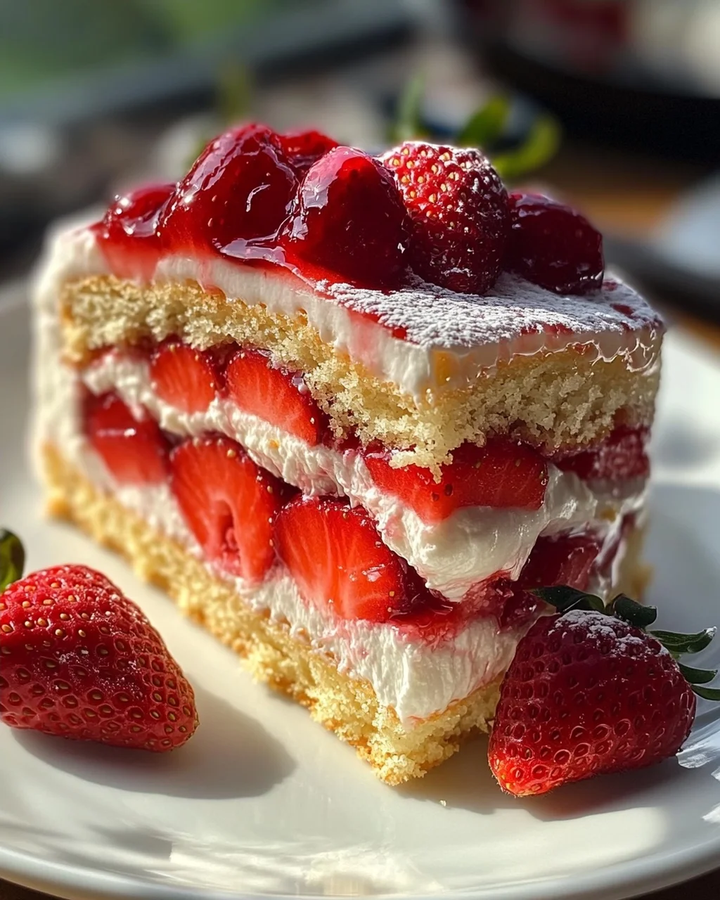 Weltbesten Erdbeerkuchen Rezept