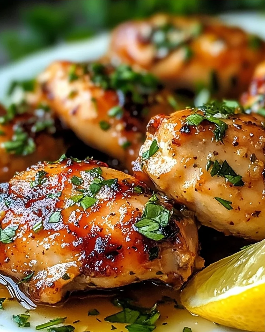 Zartes libanesisches Hähnchen mit würzigem Knoblauch-Zitronen